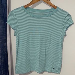 American Eagle Striped Soft & Sexy Tee X Small